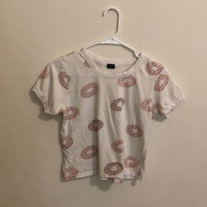 Crop top shirt girly